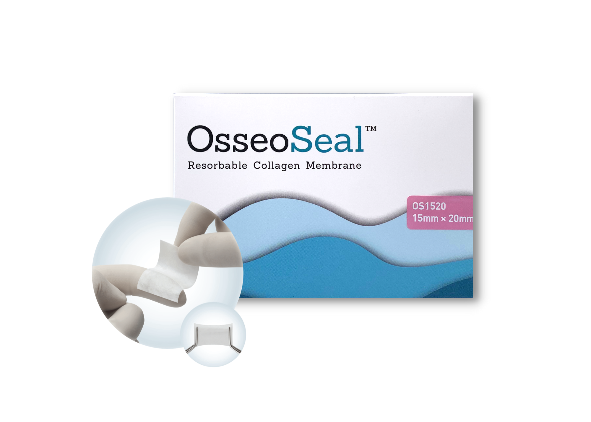 OsseoSeal Porcine Collagen Membrane